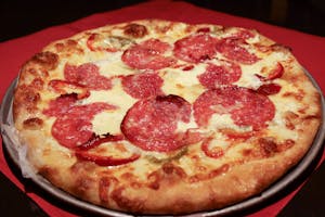 Hot Salami Pizza Image