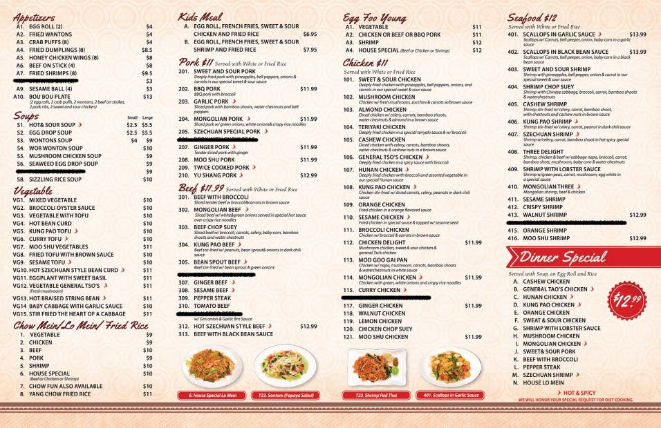 Chinese Food Menu Chinese Combo Chinese Food Menu Chinese Combo
