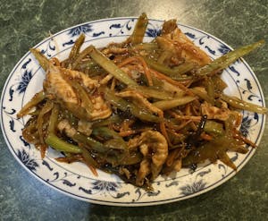 Shredded Chicken with Garlic Sauce Image