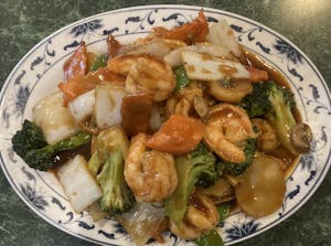 Shrimp with Mixed Vegetables Image