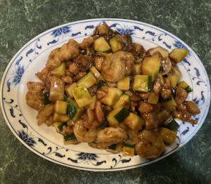 Diced Chicken & Shrimp Image