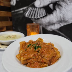 Rigatoni Bolognese Image