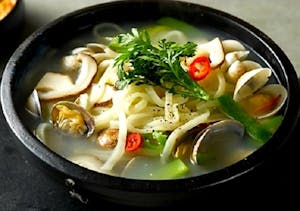 Order Clam Noodle Or Flake Pasta food online from Jang Dok Dae store, Queens on bringmethat.com