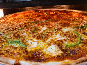 Paneer Tikka Pizza Image