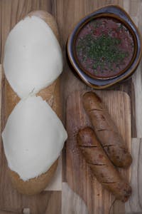 Sausage with Homemade Marinara & Mozzarella Sub Image