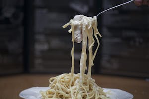 Mushroom Chicken Alfredo Image