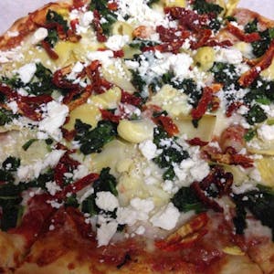 Spinach and Feta Pizza Image