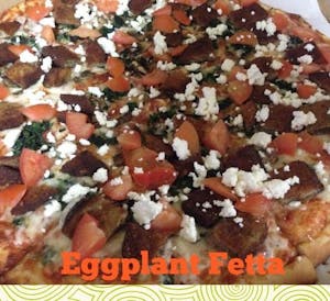 Eggplant Feta Pizza Image