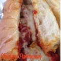 Eggplant Parmesan Sandwich Image