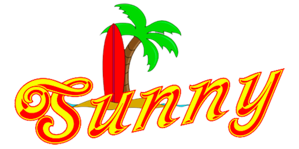 Sunny Hawaiian BBQ Logo
