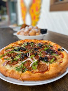 Vegan Supreme Pizza Image