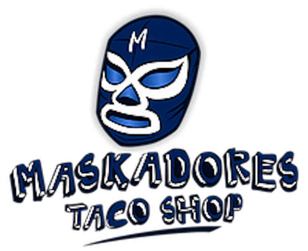 Maskadores Taco Shop Logo