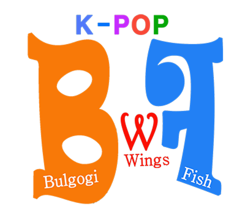 KPOP B.W.F Logo