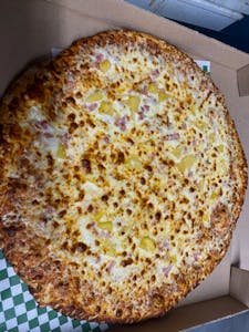Five cheese pizza Image