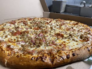 All Meat Pizza Image