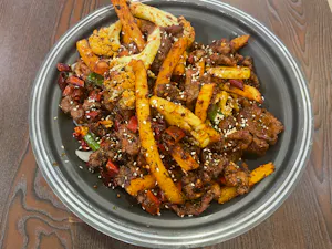 Lamb in Dried Pot 干锅羊(辣)