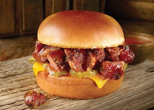 Pork Burnt Ends Sandwich Image