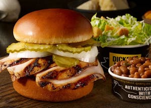 Chicken Breast Classic Sandwich Plate Image