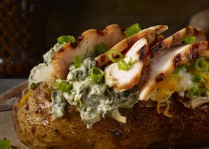 Chicken, Spinach & Cheese Baker Image