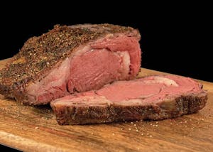 Peppercorn Garlic Prime Rib Image