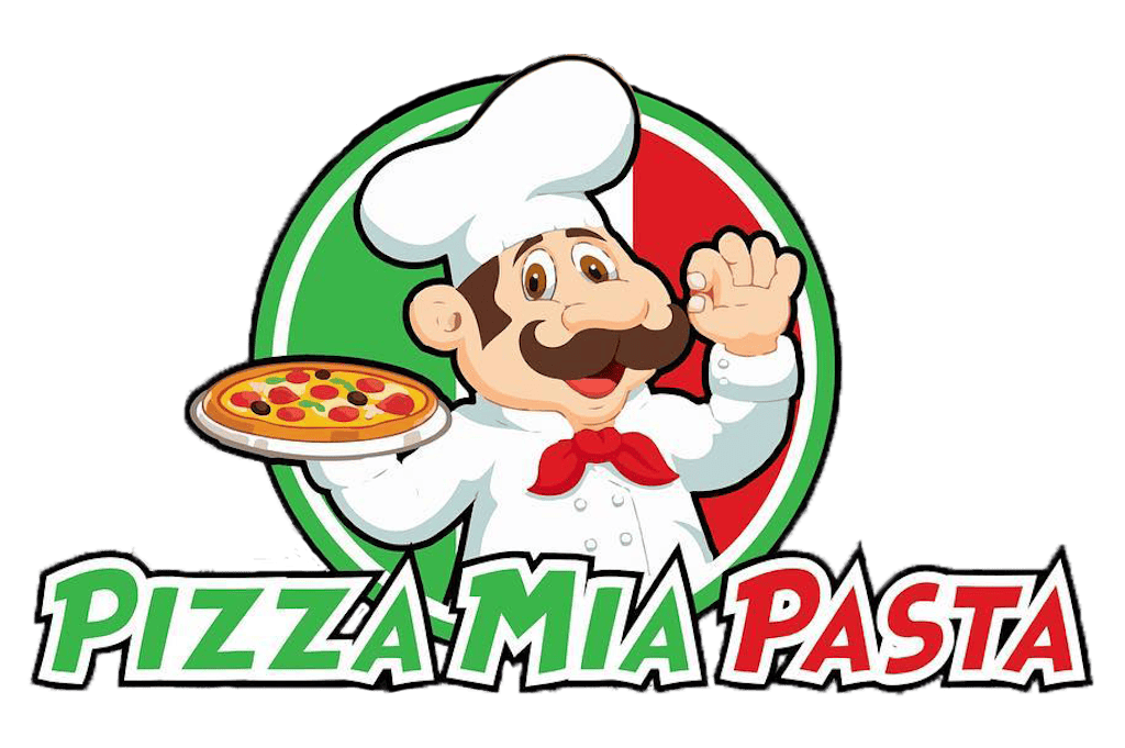 Pizza Mia Pasta Logo