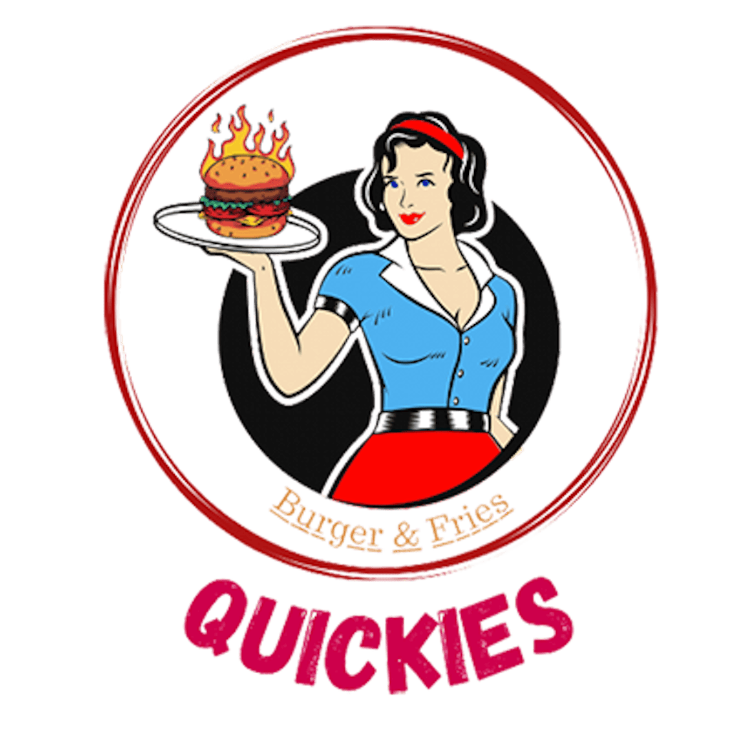 Quickie's Burger and Fries Logo
