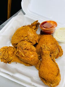 Order Legs & Thighs food online from GJ Fish & Chicken store, Kansas City on bringmethat.com