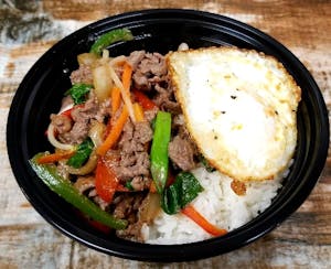 Order Beef Rice Bowl(불고기덮밥) food online from Jang Dok Dae Korean store, Queens on bringmethat.com
