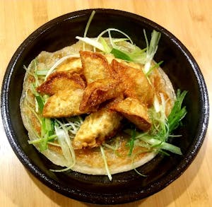 Order 야채튀김만두와 부침(fried vegeetable dumpling witn bun) food online from Jang Dok Dae Korean store, Queens on bringmethat.com