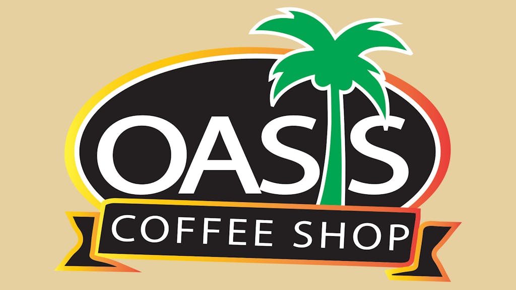 Oasis Coffee Shop  Logo