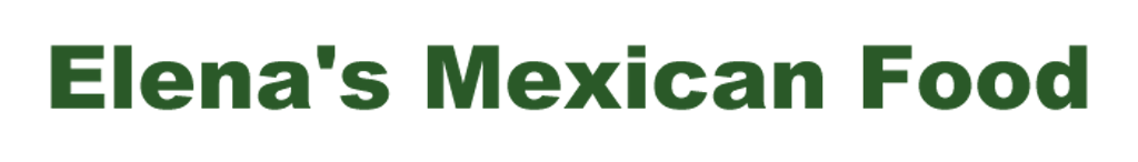 Elena's Mexican Food Logo