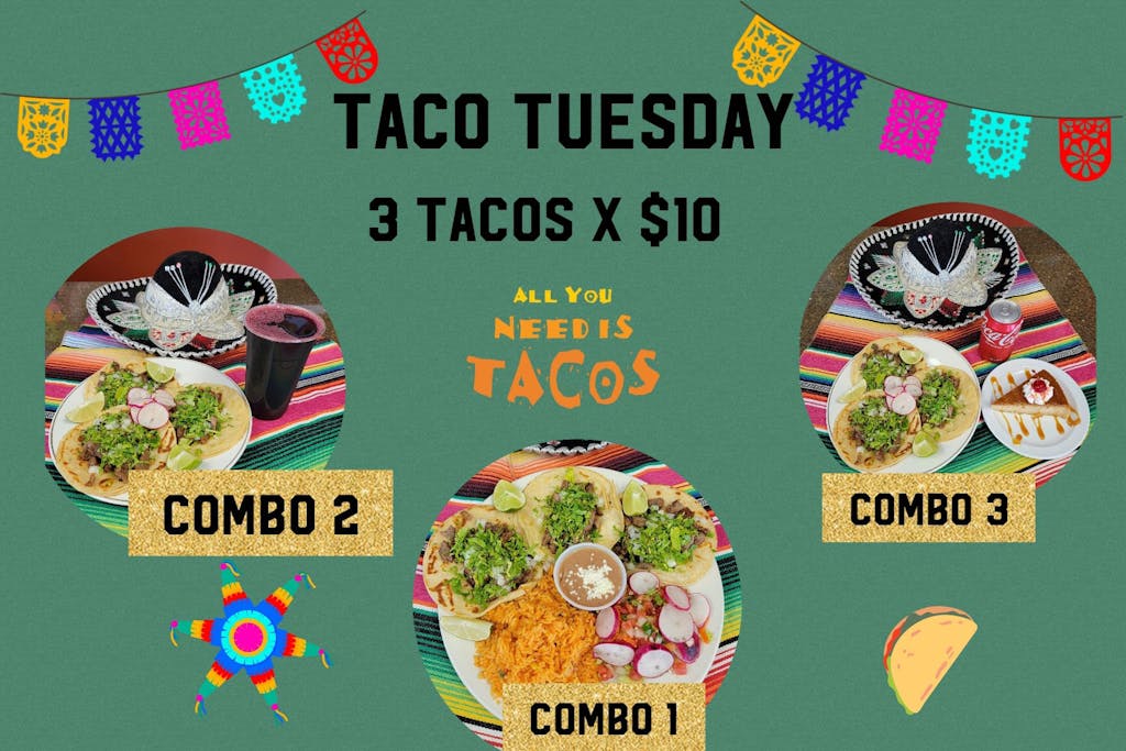 Specials - The Avocado Mexican Grill