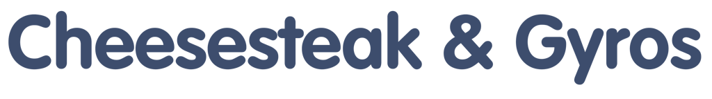 Cheesesteak & Gyros Logo