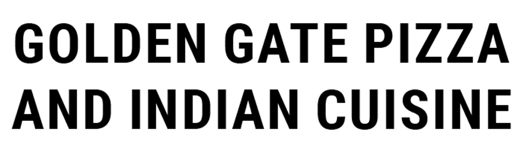 Golden Gate Pizza and Indian Cuisine Logo