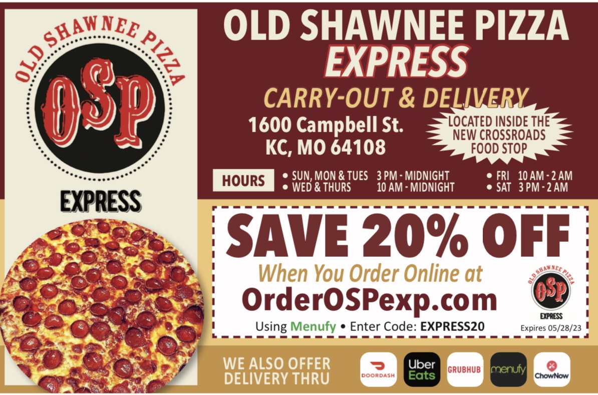 Old Shawnee Pizza Express - Kansas City, MO 64108 (Menu & Order Online)