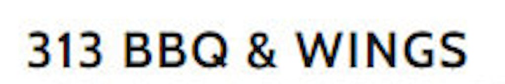313 BBQ & WINGS (Order Online) Logo