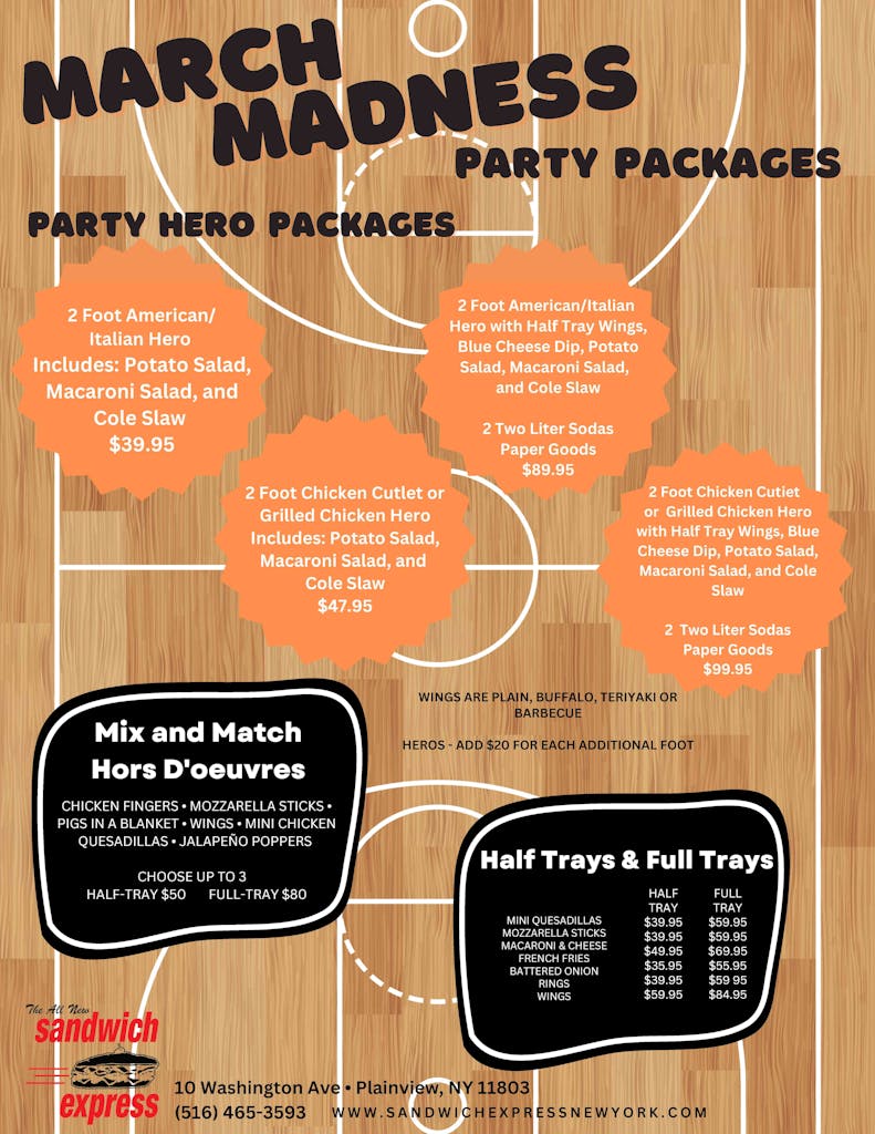 Catering Sandwich Express