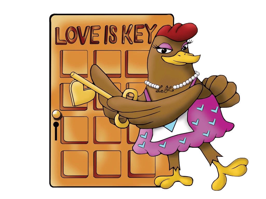 Love is Key - Mobile Food Truck Logo