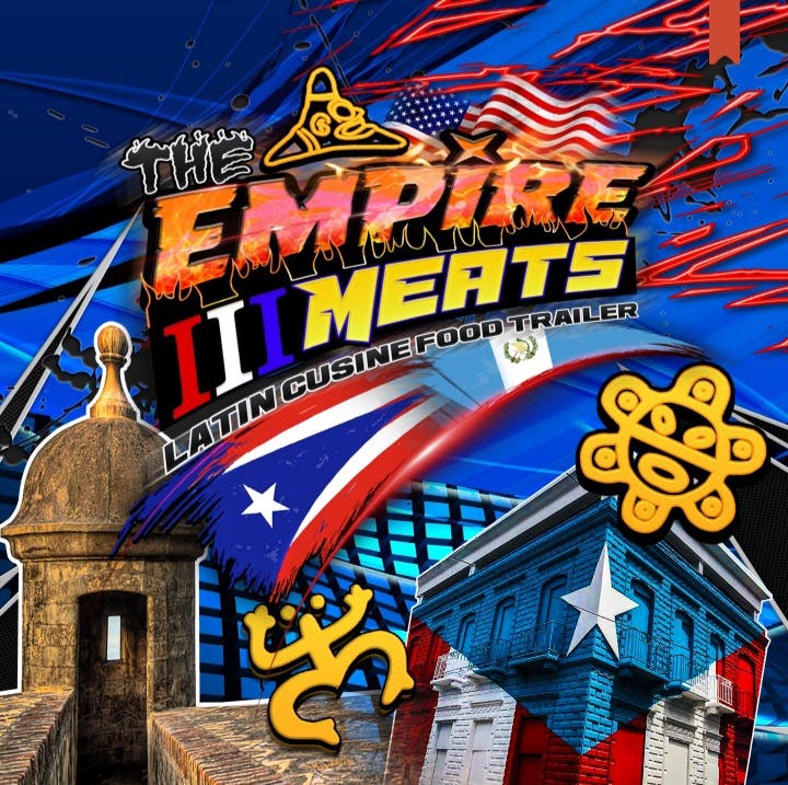 Empire 3 Meats Latin Cuisine Food Trailer restaurant in North Carolina - healthy menu with nutrition facts and calories