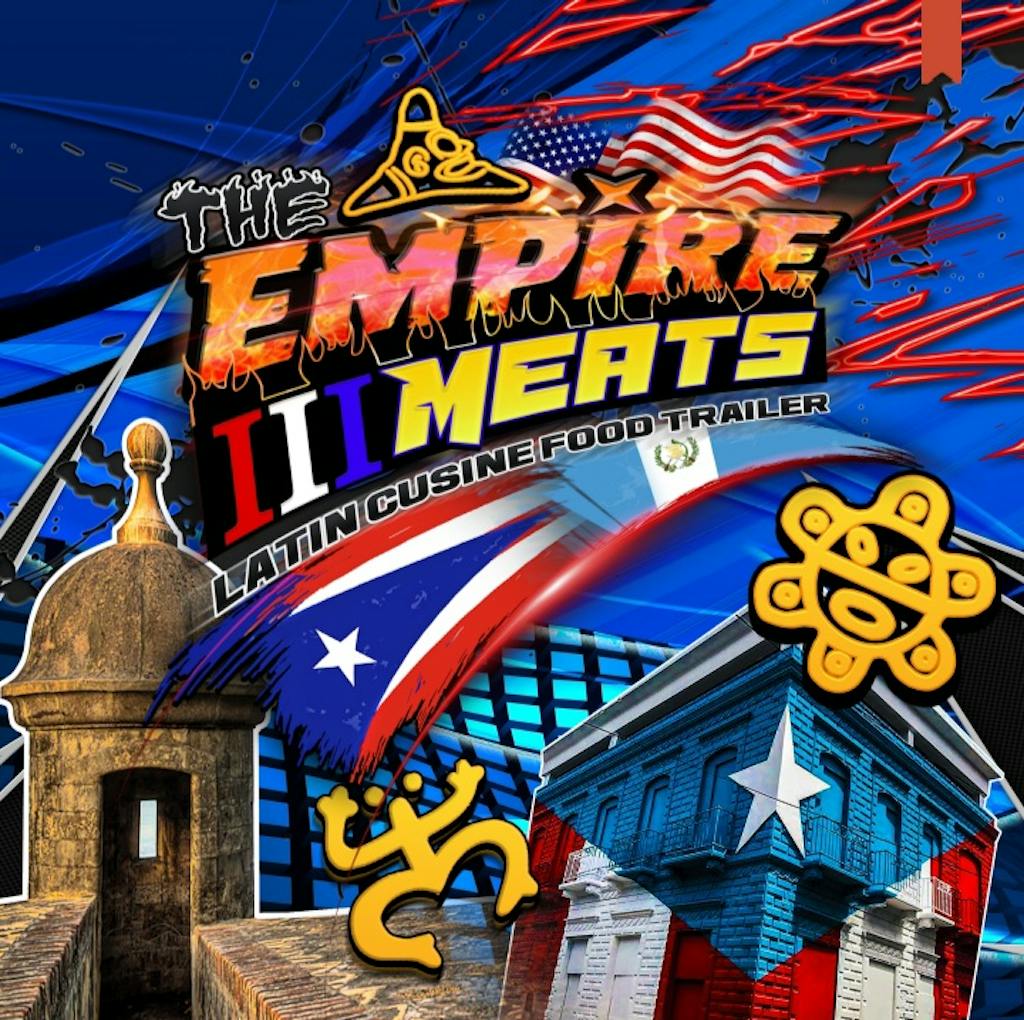 The Empire 3 Meats Latin Cuisine Logo