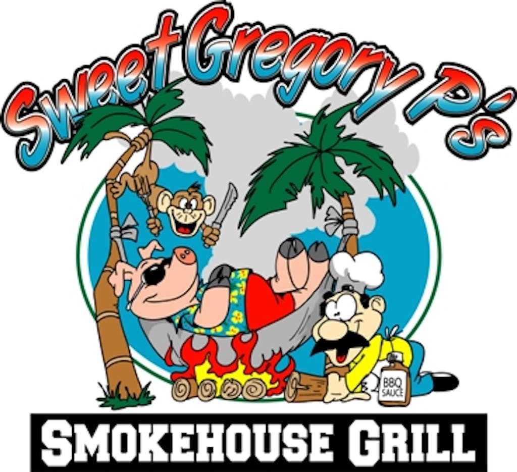 Sweet Gregory P's Smokehouse Grill Logo