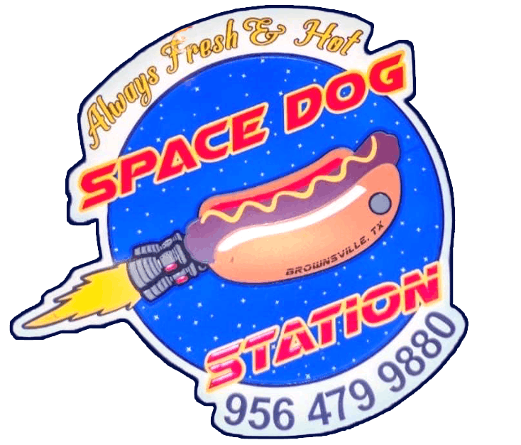 dog in space station