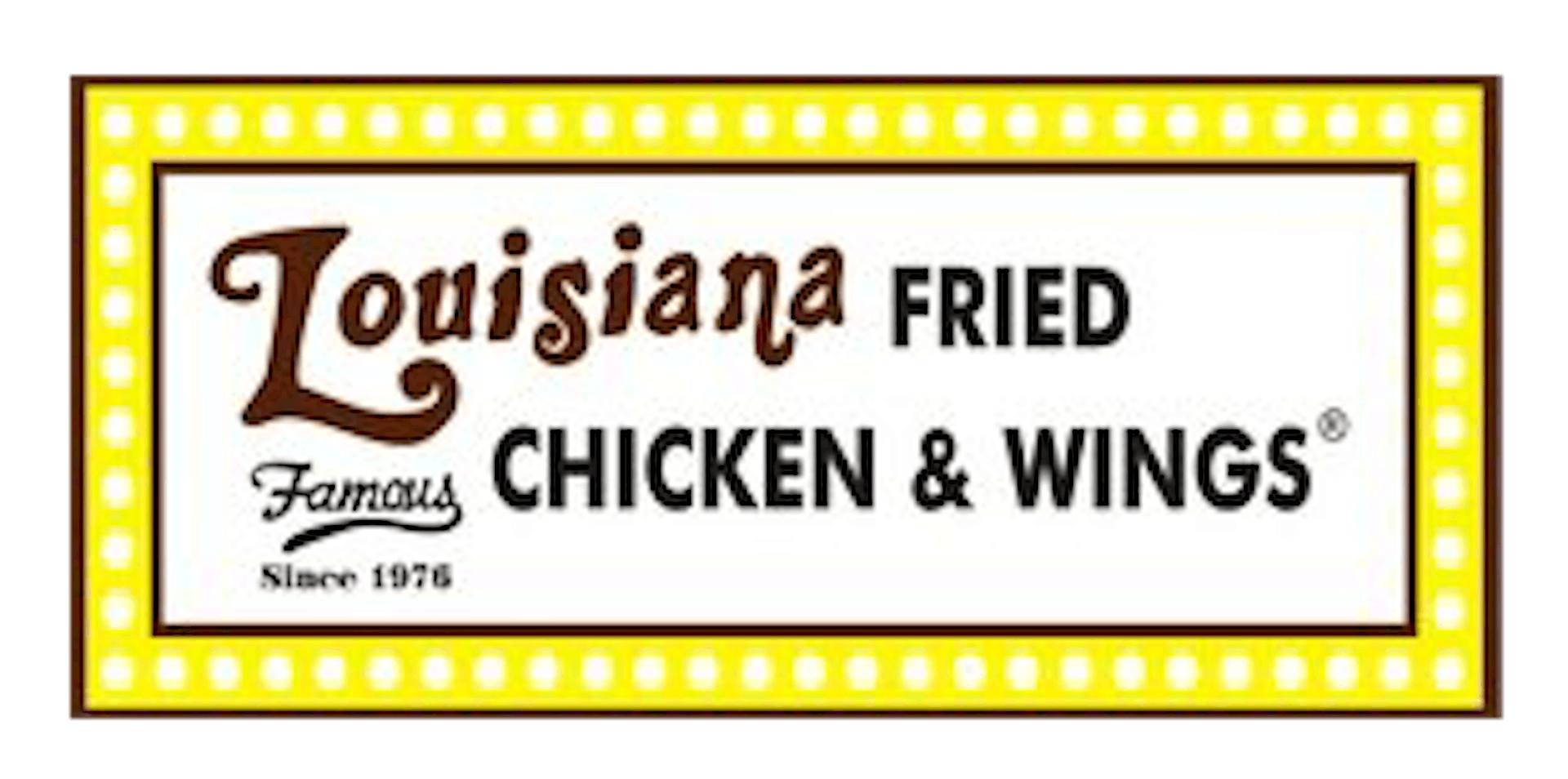 Louisiana Fried Chicken restaurant logo - View nutrition facts, calories, and macros for menu items at 1016 N Arizona Ave, Chandler, AZ 85225, United States