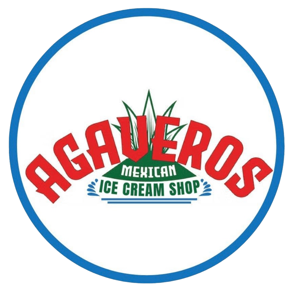 Agaveros Ice Cream Shop Logo