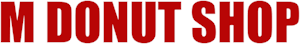 M Donut Shop Logo