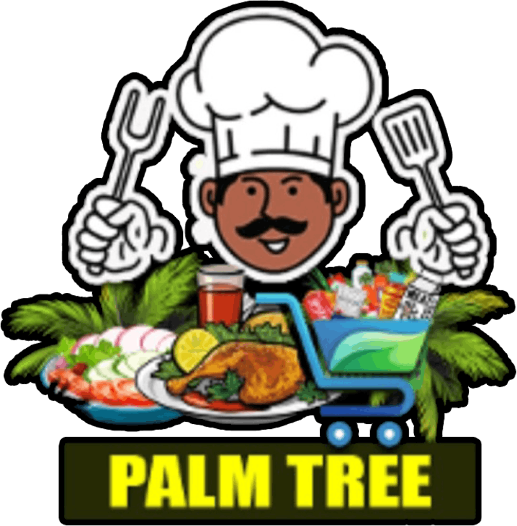 Palm Tree Jerk Restaurant Logo