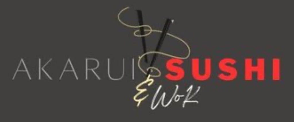 Akarui Sushi & Wok   Logo