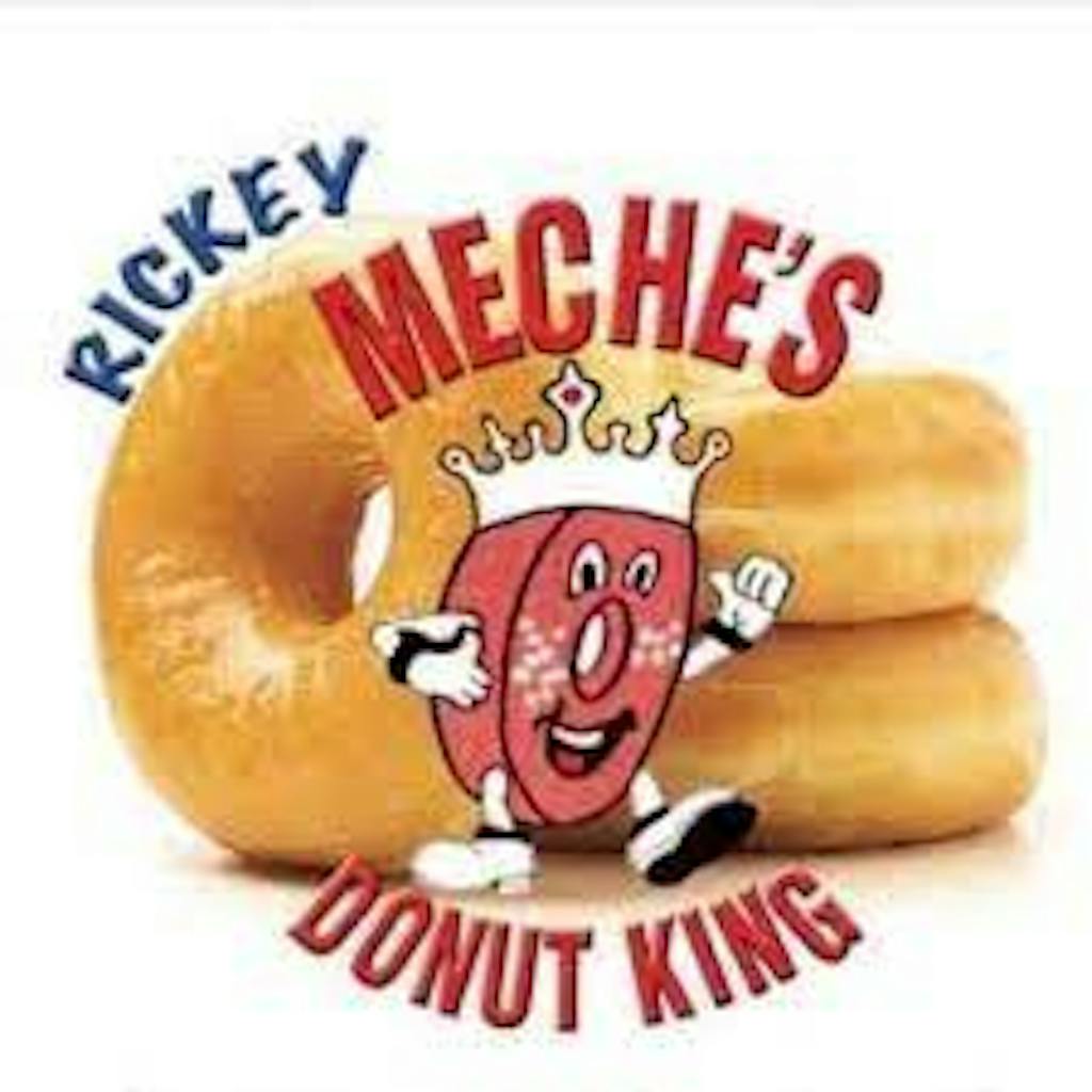 Rickey Meche's Donut King Logo