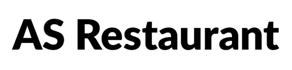AS Restaurant Logo