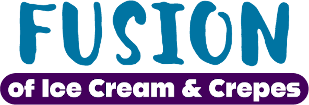 Fusion of Ice Cream & Crepes Logo